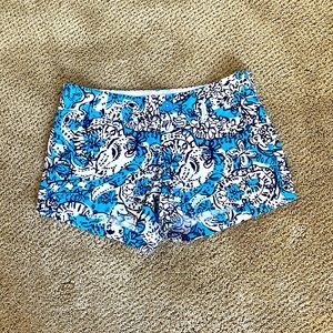 Lilly Pulitzer Walsh Shorts Size 0